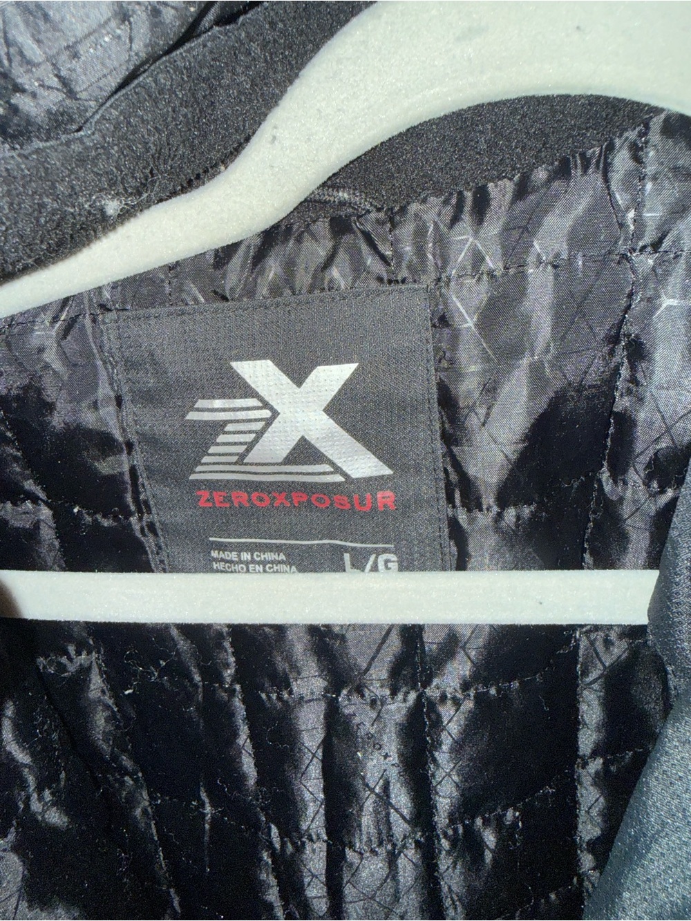 ZeroXposur Black Ski Jacket with Red Logo